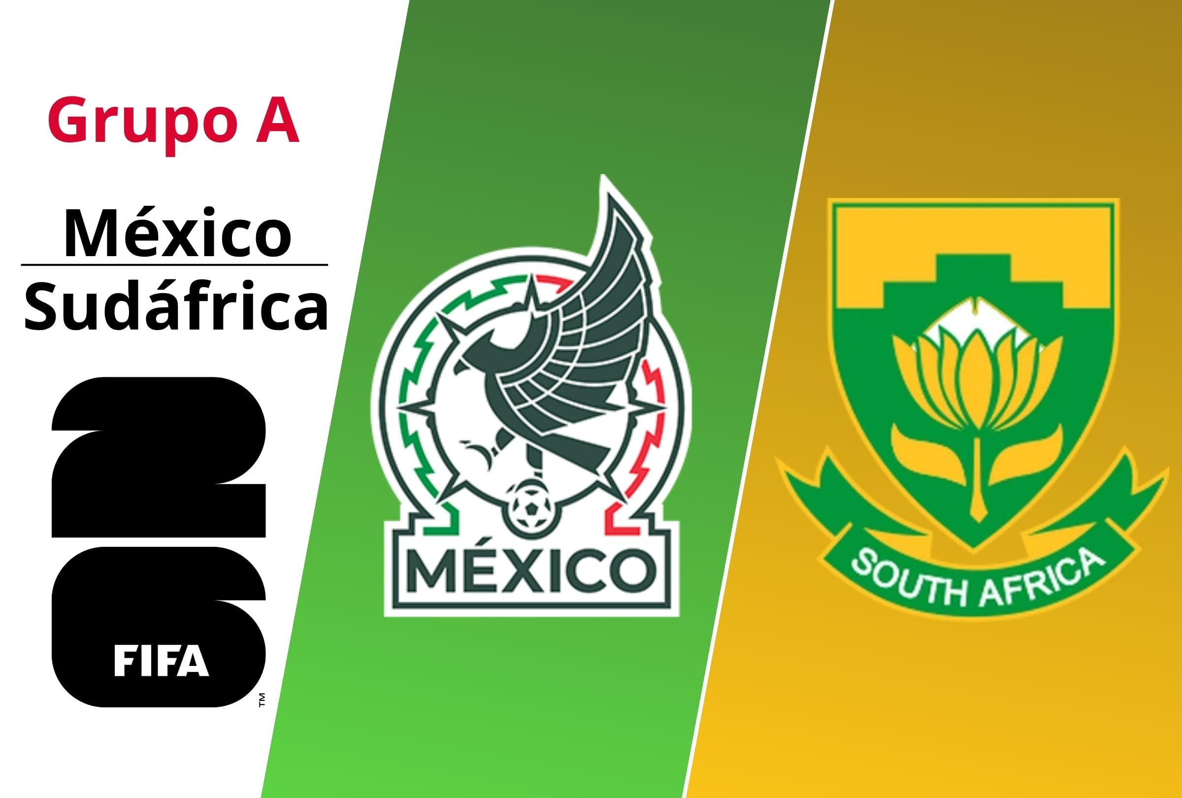 Conoce la hora por país para ver el partido inaugural entre México vs. Sudáfrica por la primera fecha del grupo A del Mundial FIFA 2026. (Foto: Composición Mag)