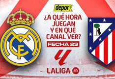 Real Madrid vs. Atlético Madrid: en qué canales ver el derbi y a qué hora inicia