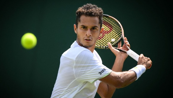 Juan Pablo Varillas, número 63 del ranking ATP (Foto: AFP).