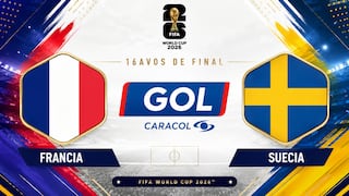 GOL Caracol transmitió el partido Francia 3-0 Suecia por el Mundial 2026