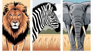 Elige uno de los tres animales salvajes para conocer qué clase de persona eres