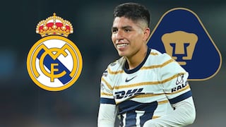 ¡Compañero de élite! Exfutbolista del Real Madrid jugará con Piero Quispe en Pumas