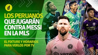 MLS: a qué hora, cuándo juegan y en qué canal ver a los peruanos enfrentar a Messi