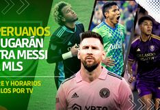 MLS: a qué hora, cuándo juegan y en qué canal ver a los peruanos enfrentar a Messi