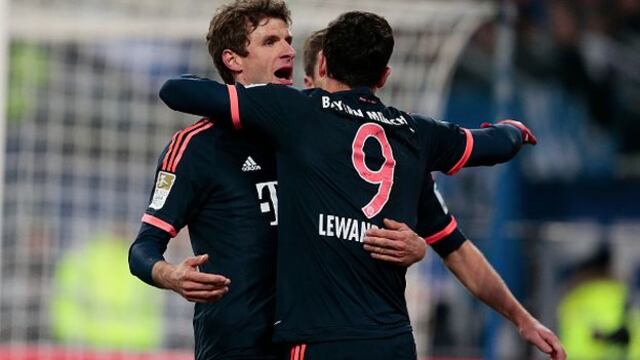 Bayern Munich derrotó al Hamburgo por 2-1 en un partido muy cerrado