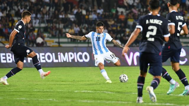Argentina vs. Paraguay (1-1): goles, resumen y video del partido por el Preolímpico Sub 23