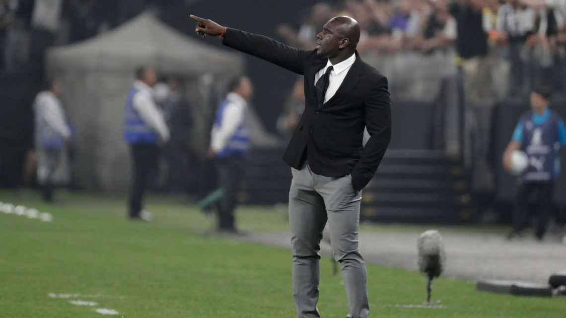 Segundo Castillo durante el partido de vuelta de Barcelona, en Brasil. (Foto: EPA / EFE)