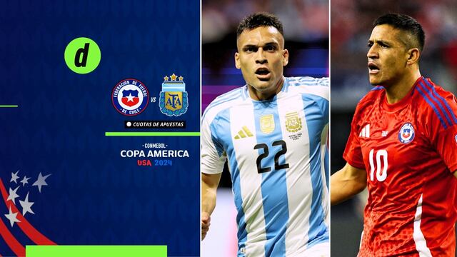 Copa América 2024: ¿cuáles son las cuotas para el Chile vs. Argentina?
