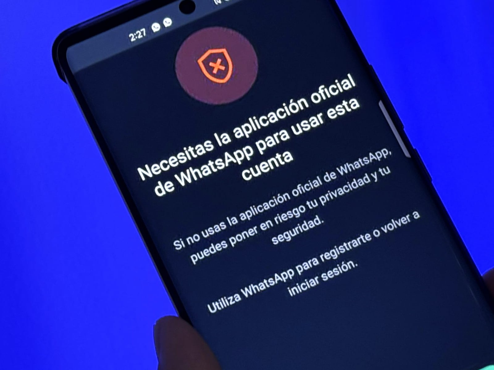 Una de las razones por las que no puedes instalar WhatsApp es porque usaste WhatsApp Plus. (Foto: Depor - Rommel Yupanqui)