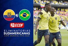 El Canal del Fútbol transmitió Ecuador 1-1 Brasil por ECDF Online