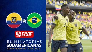 El Canal del Fútbol transmitió Ecuador 1-1 Brasil por ECDF Online