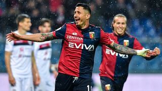 Con la '10', y como '9': el gol de Gianluca Lapadula en triunfo de Genoa en Serie A [VIDEO]