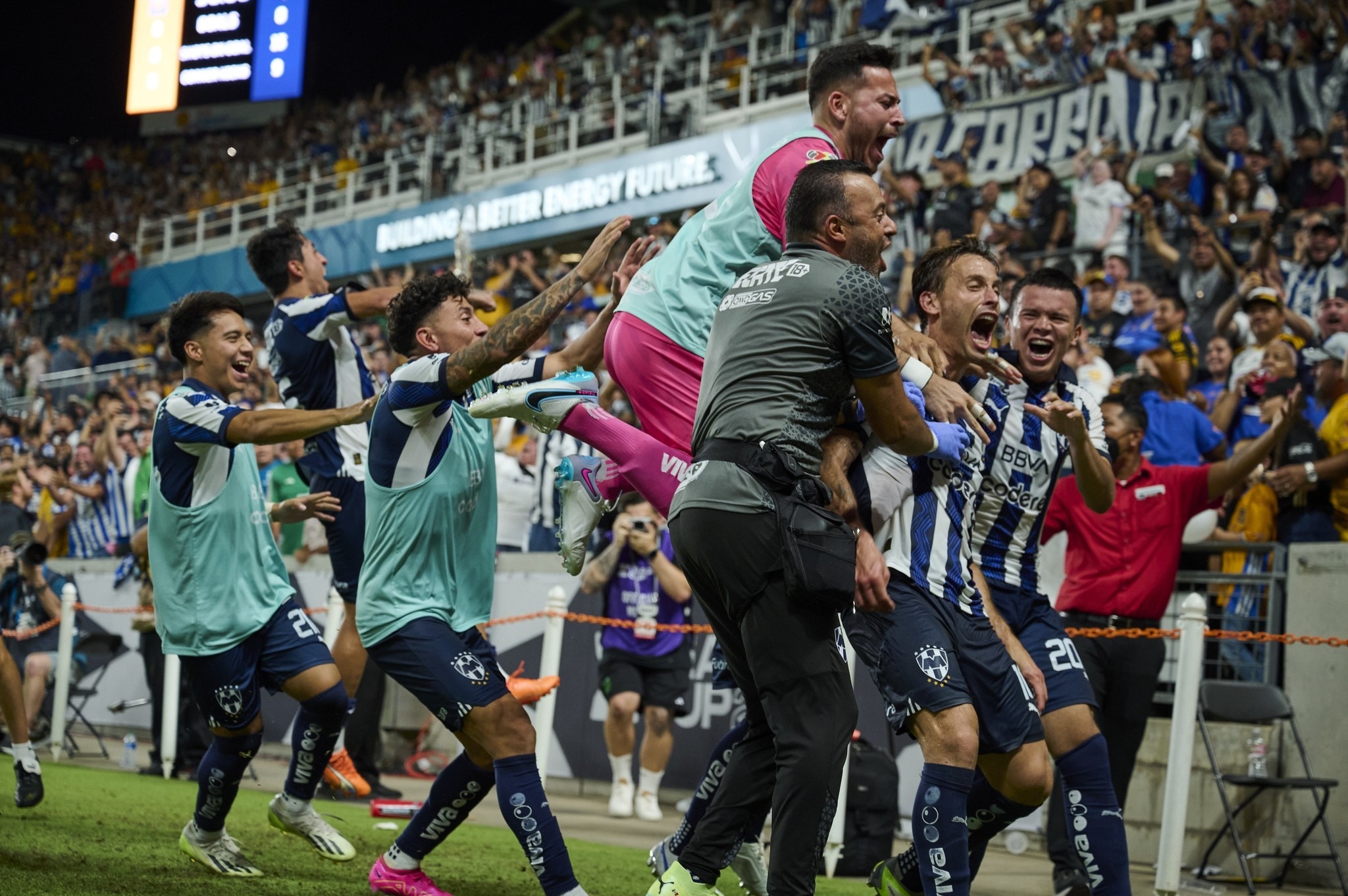 Monterrey, el último sobreviviente de la Liga MX que busca la final de la Leagues Cup. (Foto: Facebook Rayados)
