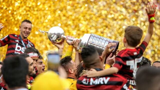 Saludo de caballeros: River Plate felicitó a Flamengo tras conseguir la Copa Libertadores 2019