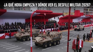 ¿Dónde ver el Desfile Militar 2026 que se realizó hoy miércoles 29 de julio?