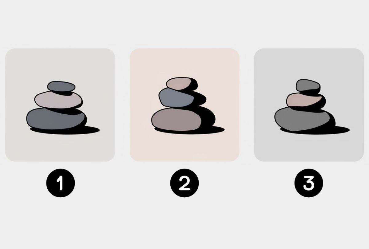 Choose one of the stones in this image to discover what makes you unique in the world (Design: Depor).