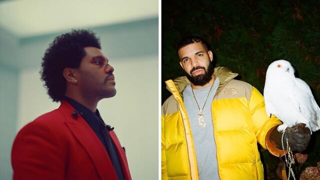 Drake apoya a The Weeknd tras no ser nominado para los Grammy 2021