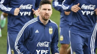 ¡Y un día, volvió! Lionel Messi es protagonista del primer entrenamiento de Argentina en Madrid
