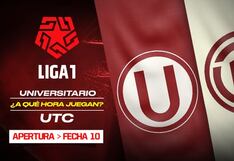 Horario de Universitario vs. UTC por el Torneo Apertura 2025