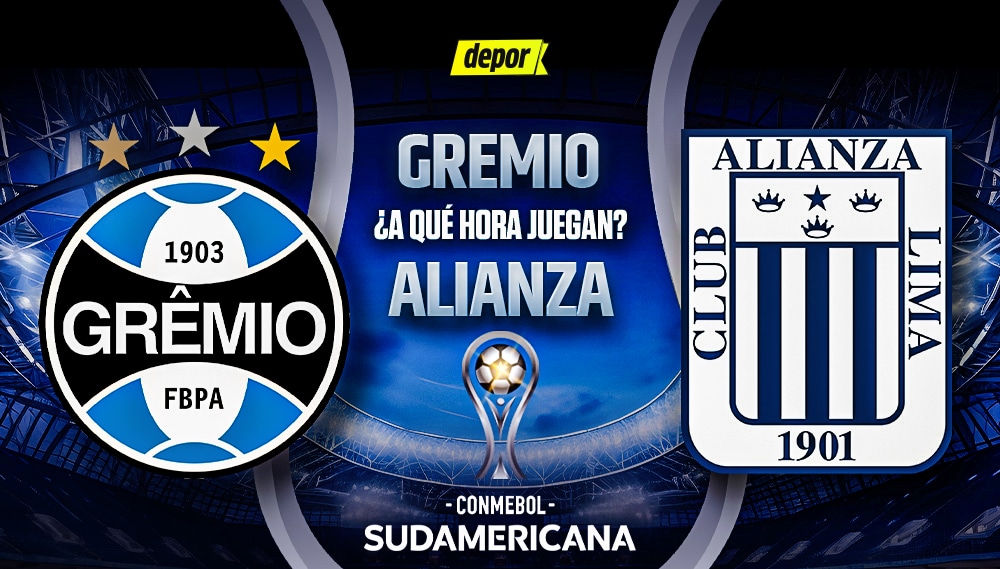 ¿A qué hora juegan Alianza Lima vs. Gremio por Copa Sudamericana?