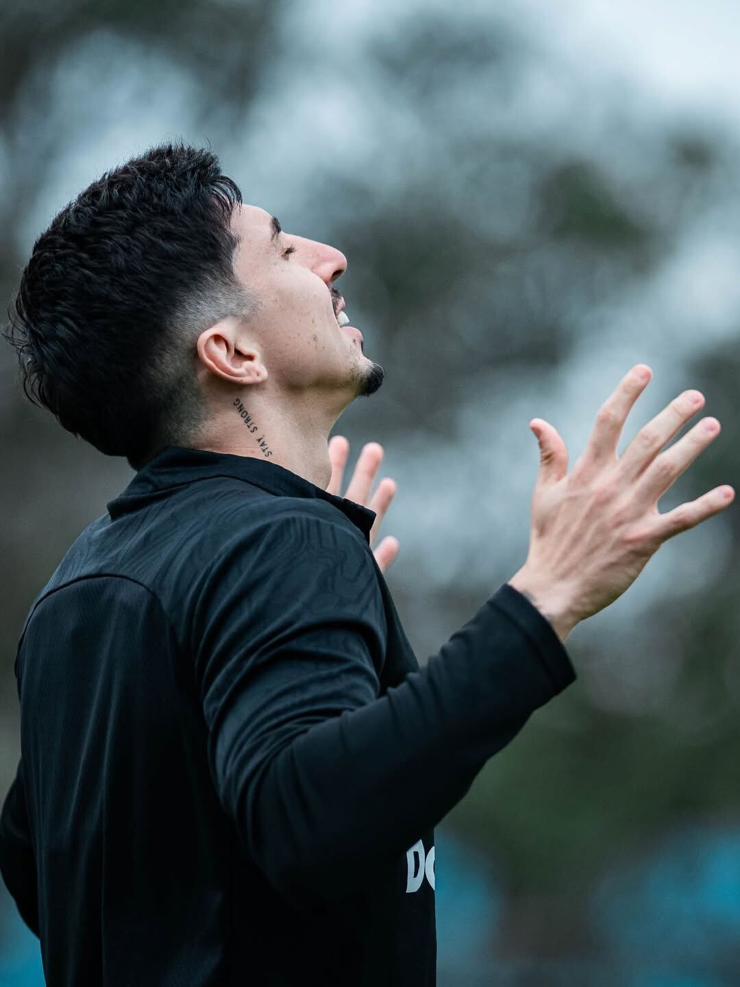 Gustavo Cazonatti volvió a los entrenamientos de intensidad con Sporting Cristal. (Foto: @cazonatti_96)