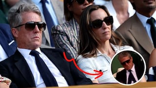 Hugh Grant se vuelve viral por quedarse dormido... ¡en mitad de un partido de tenis!