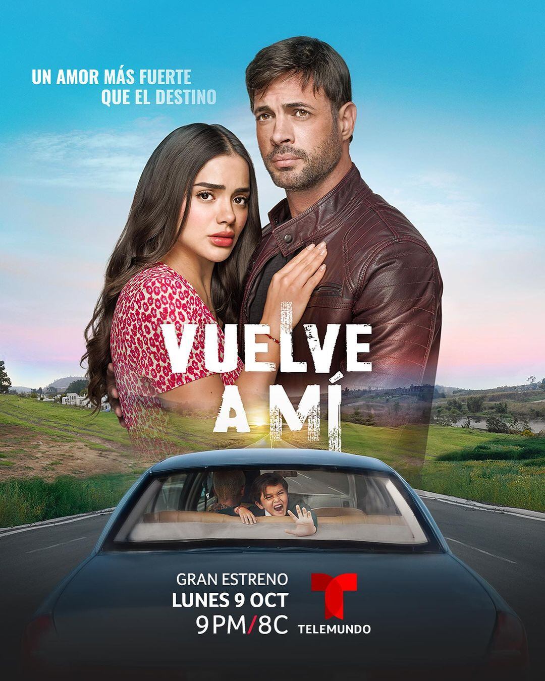 La telenovela "Vuelve a mí" estará protagonizada por William Levy y Samadhi Zendejas (Foto: Telemundo)
