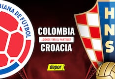 Dónde ver Colombia vs. Croacia EN VIVO: canales de TV vía GOL Caracol TV y RCN