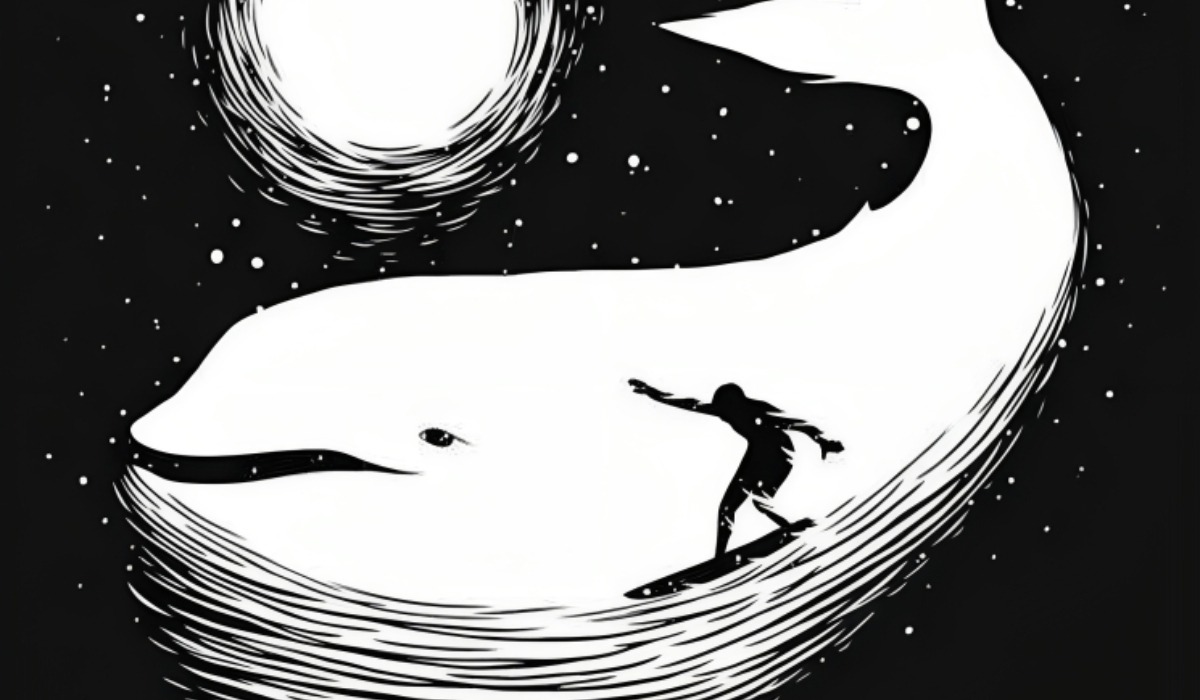 Conoce tus virtudes y defectos con el test visual de la luna, el surfista y la ballena (Foto: GenialGuru).