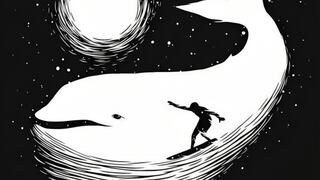 Test visual del surfista, la luna y la ballena: descubre tus virtudes y defectos