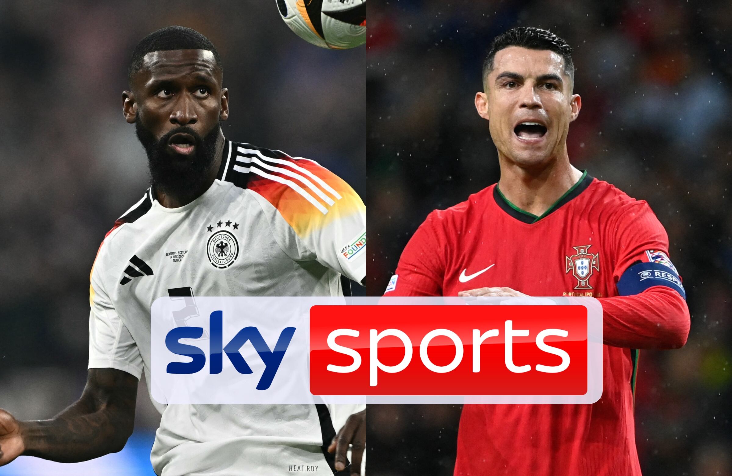 SKY Sports transmite Alemania vs. Portugal por semifinales de la UEFA Nations League. (Fotos: AFP / Composición: Depor)