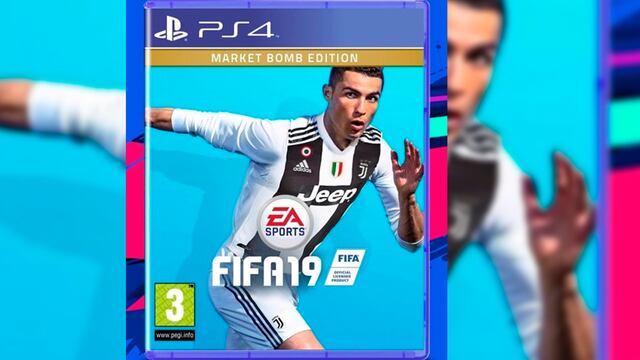 ¡Cristiano Ronaldo con los colores de la Juventus! FIFA 19 tendría nueva portada