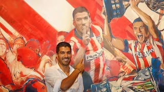 Al museo del Metropolitano: el homenaje del Atlético de Madrid a Luis Suárez