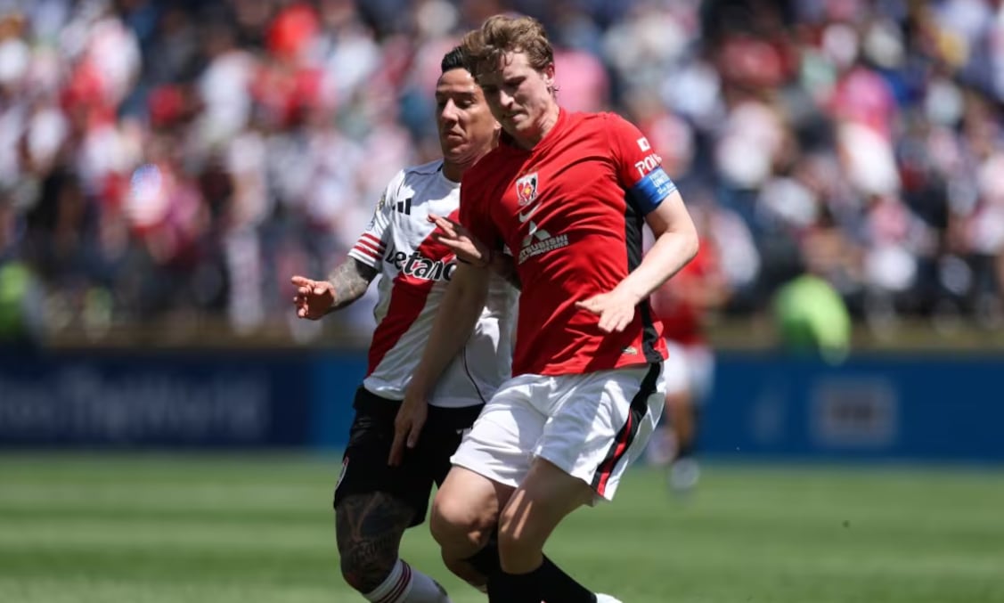 Marius Hoibraten vs River Plate | Foto: DSports