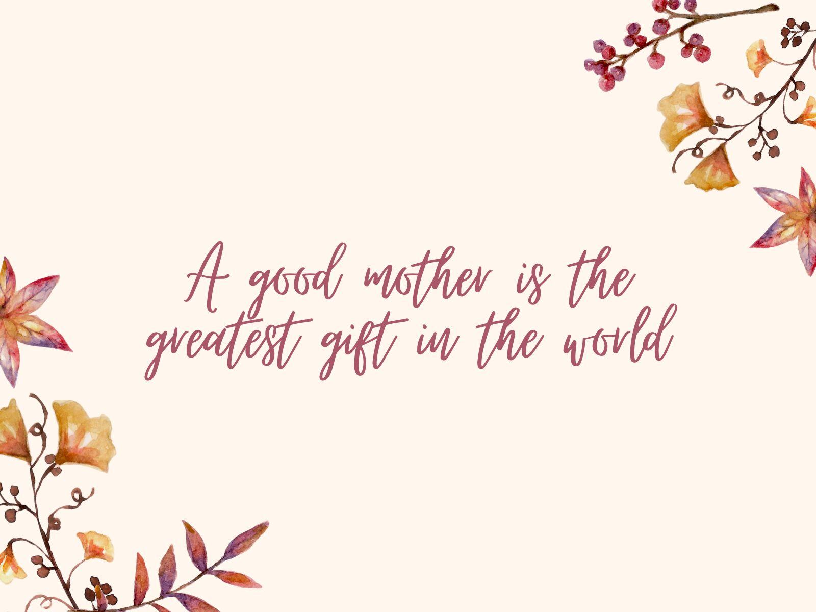 A good mother is the greatest gift in the world. | Photo by Canva / Depor Composition