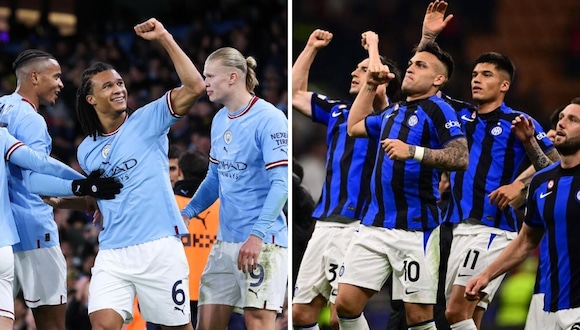 Manchester City vs. Inter se enfrentan en la final de la Champions League. (Foto: Composición)
