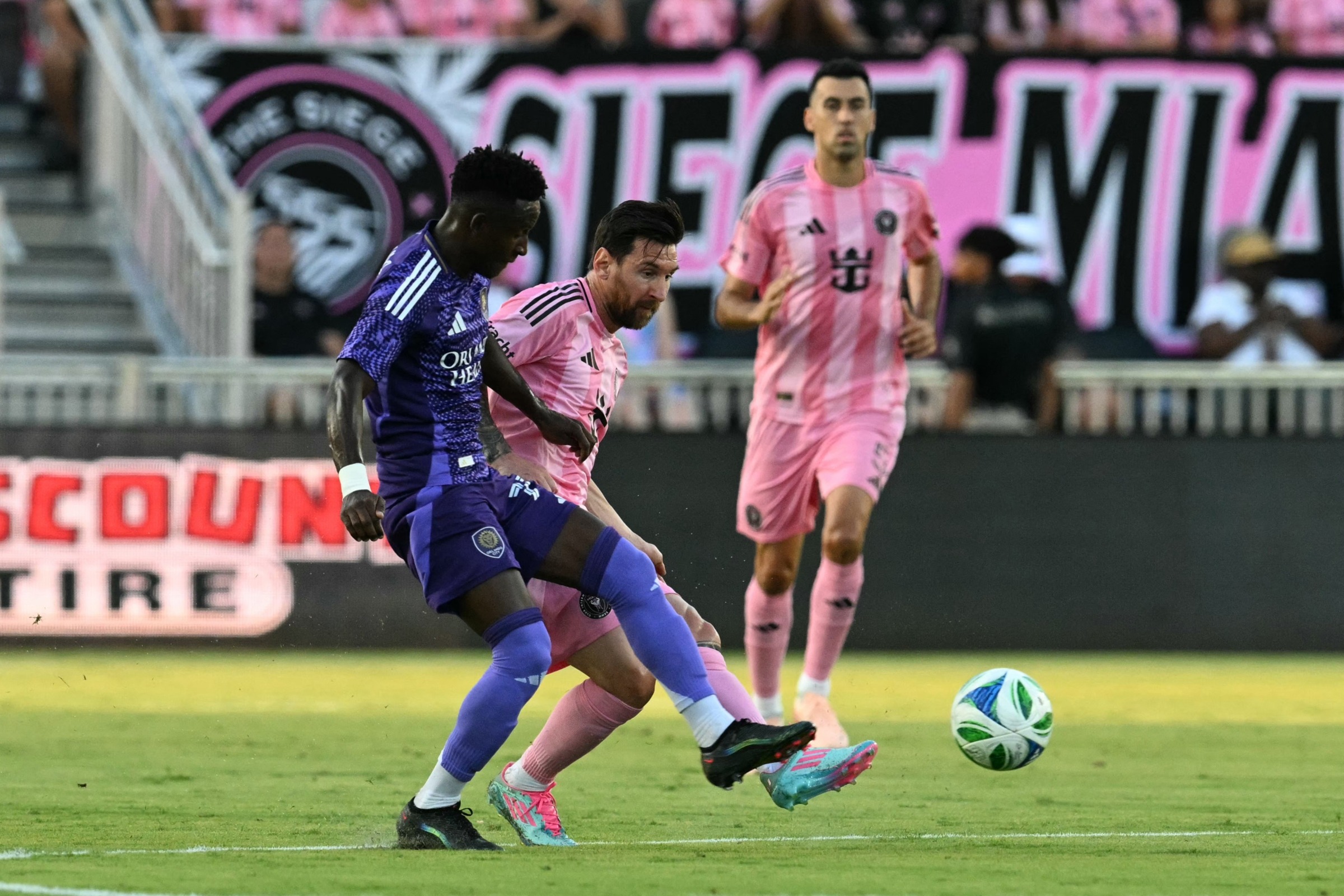 Inter Miami vs. Orlando City: final result and highlights of the 2025 Leagues Cup Semifinals at Chase Stadium. (Photo: AFP)