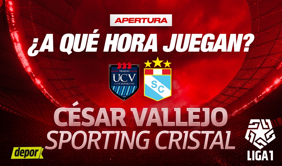 Sporting Cristal y César Vallejo juegan por el Torneo Apertura 2024. (Diseño: Depor)