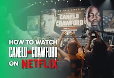 ▷ How to watch Canelo vs Crawford on Netflix: live stream, date and time