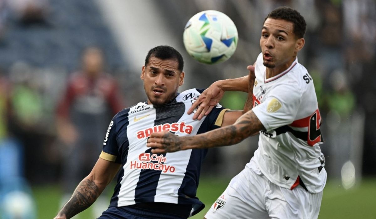 Alianza Lima se mide ante Sao Paulo por Copa Libertadores. (Foto: AFP)