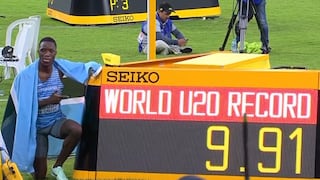 ¿El “nuevo Bolt”?: Letsile Tebogo alcanzó una nueva marca de los 100 metros en el Mundial Sub-20