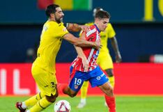 Villarreal vs. Atlético Madrid (2-2): goles, video y resumen con Julián Álvarez