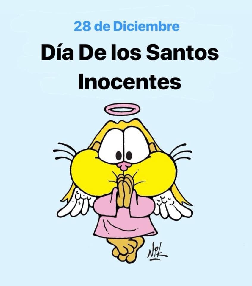 Imágenes para enviar por el Día de los Inocentes (Foto: internet)