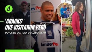 Puyol en San Juan de Lurigancho: conoce a los ‘cracks’ que visitaron nuestro país