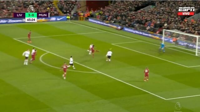 ‘Manita’ en Anfield: los goles de Salah y Darwin para el 5-0 de Liverpool vs. United [VIDEO]