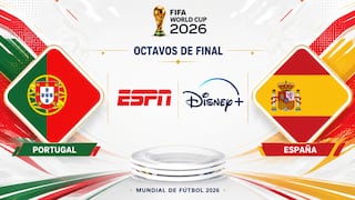 Disney Plus transmitió el partido Portugal 0-1 España por el Mundial 2026