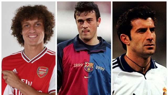 Como David Luiz al Arsenal: los futbolistas que firmaron por el club rival [FOTOS]