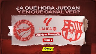 Barcelona vs. Alavés: en qué canales TV pasan el partido y a qué hora juegan hoy