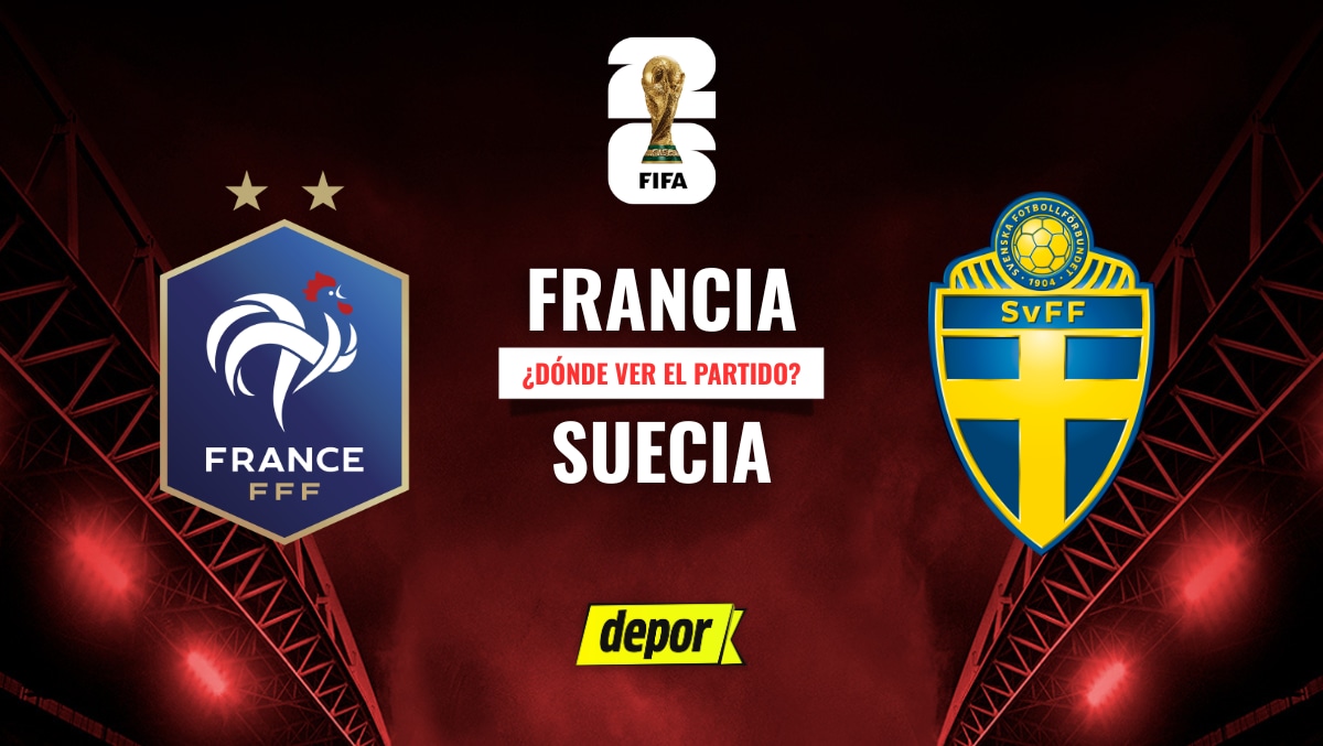 Francia vs. Suecia se enfrentan por los 16avos de final del Mundial 2026. (Diseño: Depor)