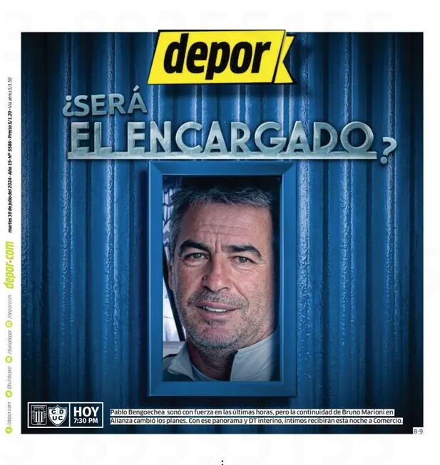 ¿Será el encargado?